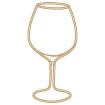 Wijnglas icon